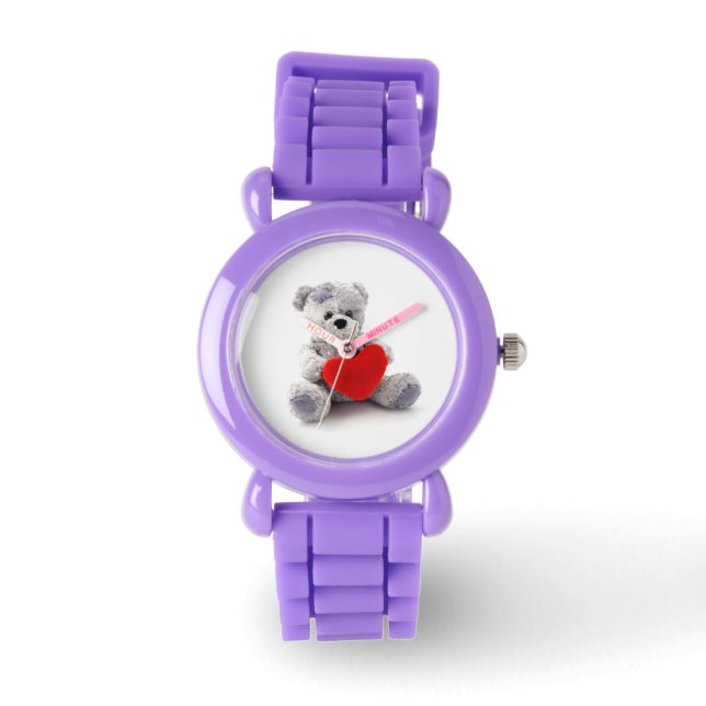 Teddy Heart Mode Horloge (Voorkant)