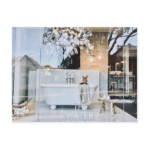 Teddy in Bath Briefkaart