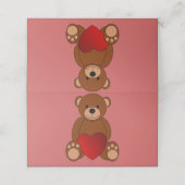 Teddy Love (Buitenkant ongevouwen)