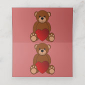 Teddy Love (Binnenkant ongevouwen)
