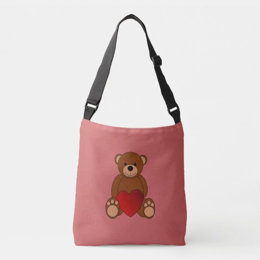 Teddy Love Crossbody Tas (Voorkant)