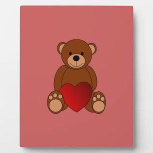 Teddy Love Fotoplaat