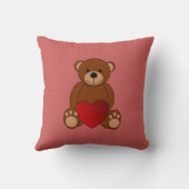 Teddy Love Kussen (Achterkant)