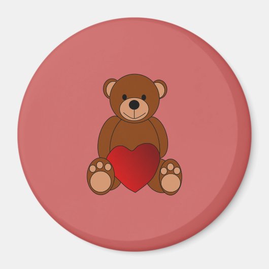 Teddy Love Magneet (Voorkant)