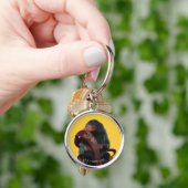 Teddy met Stropdas grafische kaart Sleutelhanger (Hand)