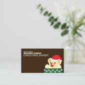 Teddy Noël, Noël fête Billet Invitation (Debout devant)