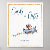 Teddy On peut attendre Cartes et Cadeaux Poster (Devant)