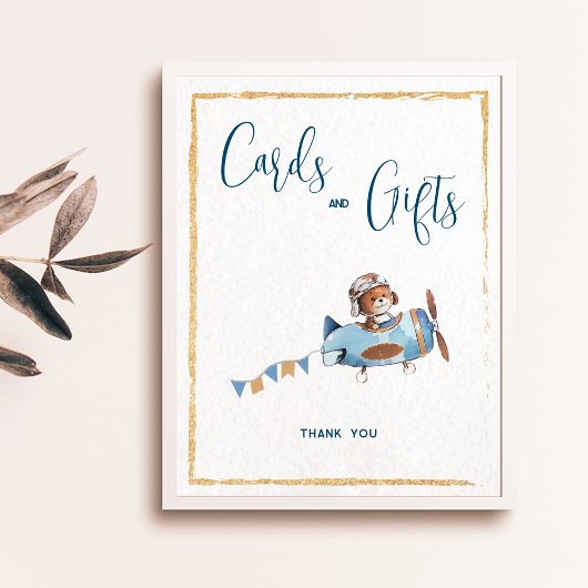 Teddy On peut attendre Cartes et Cadeaux Poster