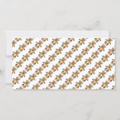 Teddy Ours Anniversaire Merci Carte photo Enfants (Dos)