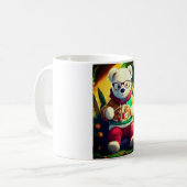 Teddy Père Noël Graphic Mug (Devant gauche)