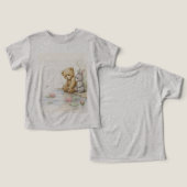 Teddy, Rabbit et Water Lily (Design Recto & Verso)