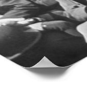 Teddy Roosevelt beschrijft Crowd in 1905  Poster (Hoek)