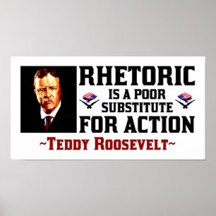 Teddy Roosevelt: Een tijd voor actie Poster