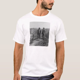 Teddy Roosevelt en John Muir in Yosemite T-shirt