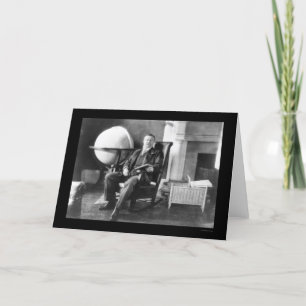 Teddy Roosevelt in Rust 1908 Kaart