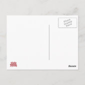 Teddy Roosevelt Riding A Bull Moose Briefkaart (Achterkant)