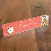 Teddy Teddy Bear Desk Plaque d'identification (Taille)