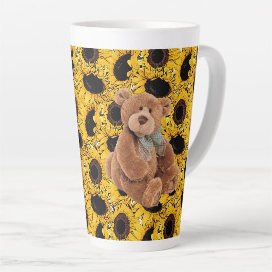 Teddy Teddy Bear Latte Mug (Angle droit)