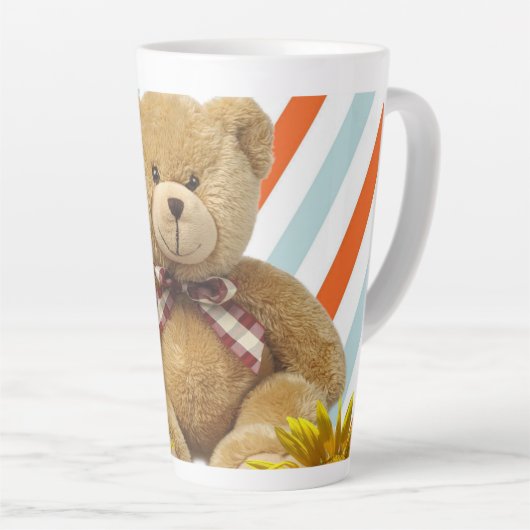 Teddy Teddy Bear Latte Mug (Angle droit)