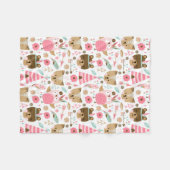 Teddy Teepee Fleece Deken (Voorkant (Horizontaal))