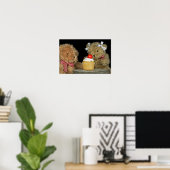 Teddy Tijd Poster (Thuiskantoor)
