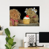 Teddy Time Poster (Thuiskantoor)