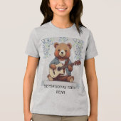 TEDDY Tri-Blend SHIRT (Voorkant)