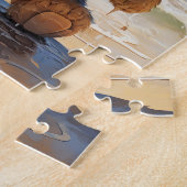 Teddy va à la plage ! Puzzle de l'ours (Côté)