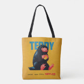 Teddy Vintage Graphic Draagtas (Achterkant)