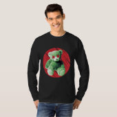 Teddy What Horror Murderous Teddy Bear What T-shirt (Voorkant volledig)