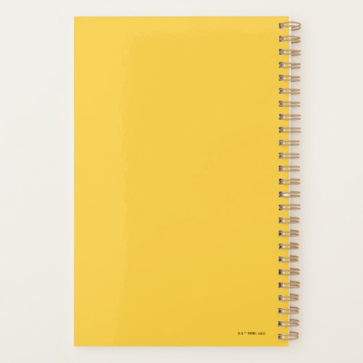 Teddy With Tie Graphic Planner (Achterkant)