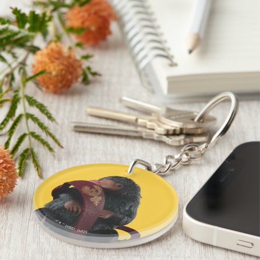 Teddy With Tie Graphic Sleutelhanger (Voorkant Rechts)