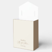  teddybeer Baby shower Bedankdoosjes (Geopend)