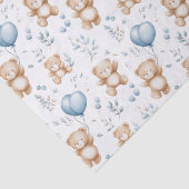 Teddybeer Baby shower Tissuepapier (Detail)