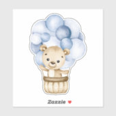 Teddybeer Babybeer Knuffeldier Sticker (Vel)