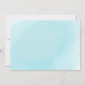 Teddybeer Babyshower Uitnodigingen (Achterkant)