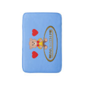 Teddybeer badmat (Voorkant Verticaal)