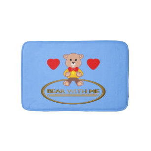Teddybeer badmat