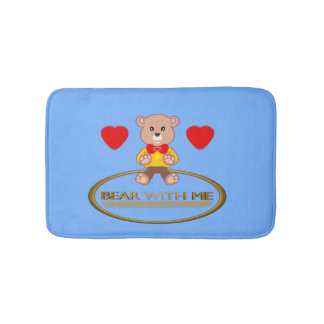Teddybeer badmat