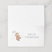 Teddybeer ballonnen Geslacht onthullen (Buitenkant ongevouwen)