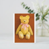 teddybeer briefkaart (Staand voorkant)
