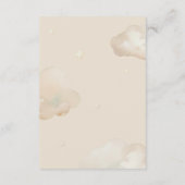 Teddybeer Eerste Verjaardag Tijd Capsule Massage Informatiekaartje (Achterkant)