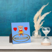 Teddybeer fotoplaat (Insitu)