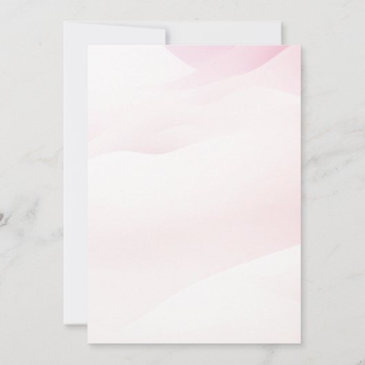 teddybeer Geslacht onthullen viering uitnodiging (Achterkant)