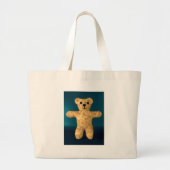 Teddybeer Grote Tote Bag (Voorkant)