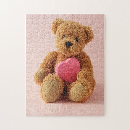 teddybeer I luv u puzzel (Verticaal)