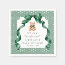Teddybeer Jongens Baby Shower Welkom Bord