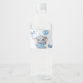 Teddybeer kleuterschool peuterschool welkom waterfles etiket