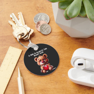 Teddybeer Knuffeligheid Sleutelhanger