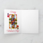 Teddybeer Koning van Harten Kaart (Binnen)